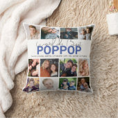 ワールド最高のポポップ |フォトコラージュ装飾用クッション クッション (ブランケット)
