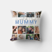 ワールド最高のマイミー |写真のコラージュ クッション (正面)