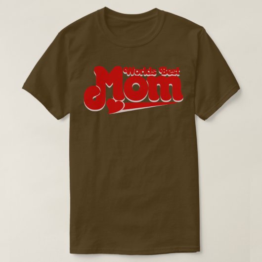 ワールド最高のママ5 Tシャツ (デザイン正面)