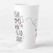 ワールド最高のママ カフェラテマグ (正面)