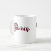 ワールド最高のマミー コーヒーマグカップ (正面左)