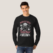 ワールド最高の先生ママ Tシャツ (正面フル)