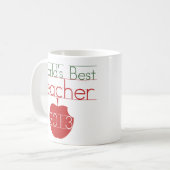 ワールド最高の先生2013 コーヒーマグカップ (正面左)