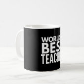 ワールド最高の先生 コーヒーマグカップ (正面左)