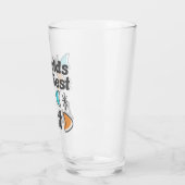 ワールド最高の叔母レトロ タンブラーグラス (左)