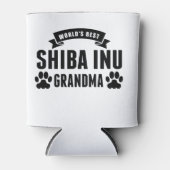 ワールド最高の柴犬おばあちゃん 缶クーラー (正面)