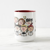 ワールド最高の音楽先生歌う子どもたちの合唱団 マグカップ (中央)