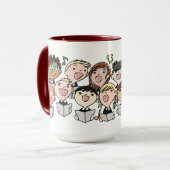 ワールド最高の音楽先生歌う子どもたちの合唱団 マグカップ (正面左)