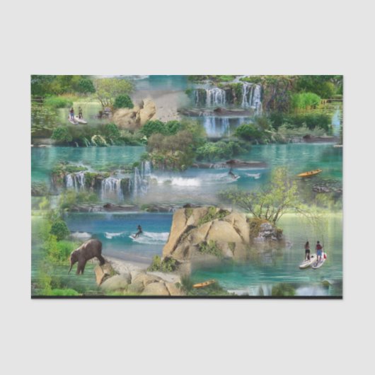 ワールド海デイお祝い 薄葉紙 (正面)