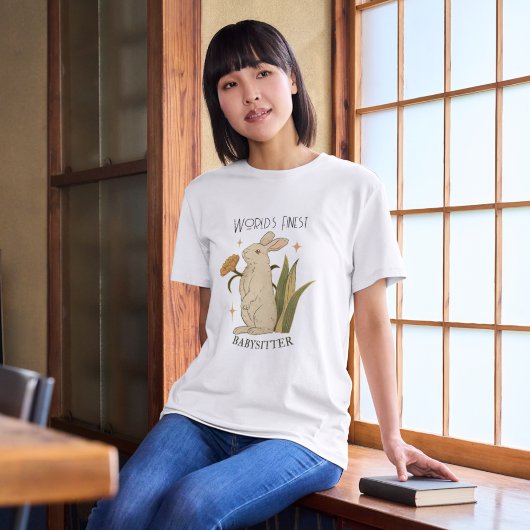 ワールド素晴らしズベビーシッターBunnyフローラヴィンテージ Tシャツ