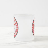 ワールド音楽最高の先生マグ フロストグラスマグカップ (中央)