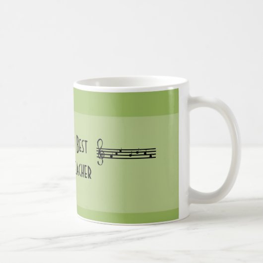 ワールド音楽最高の先生 コーヒーマグカップ (右)