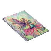 ワールド鮮やかフェアリーファンタジーウォーターカラーアート ノートブック (右側)