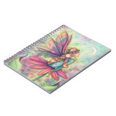 ワールド鮮やかフェアリーファンタジーウォーターカラーアート ノートブック (左側)