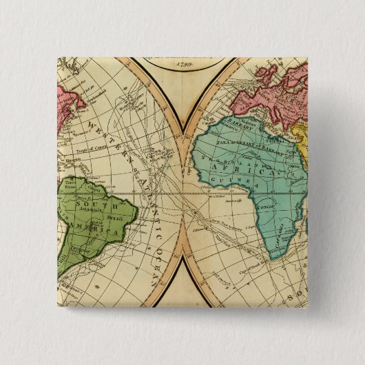 ワールド3 缶バッジ (正面)