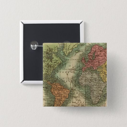 ワールド4 缶バッジ (正面&裏面)