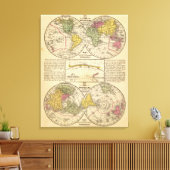 ワールド5 キャンバスプリント (インサイチュ (リビング))