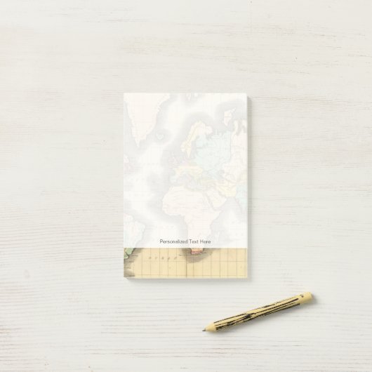 ワールド6 ポストイット (デスク上)