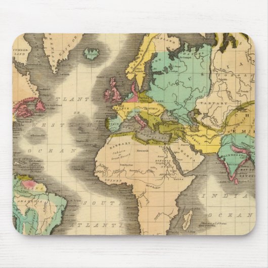 ワールド6 マウスパッド (正面)