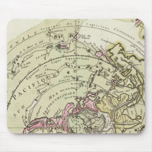 ワールド6 マウスパッド (正面)