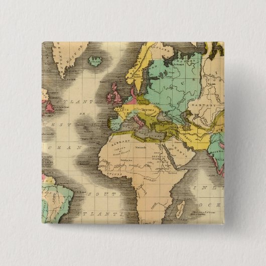 ワールド6 缶バッジ (正面)