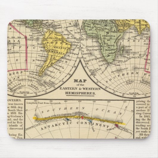 ワールド7 マウスパッド (正面)