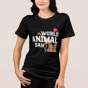 ワールド・アニマルデーTシャツ トライブレンドTシャツ