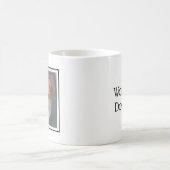 ワールド·ドッグ·最高のママと写真 コーヒーマグカップ (中央)