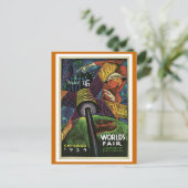 「ワールド・フェア、シカゴ、1934」ヴィンテージ ポストカード (スタンド正面)