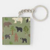 ワールド・ベア キーホルダー (裏面)