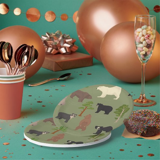 ワールド・ベア ペーパープレート