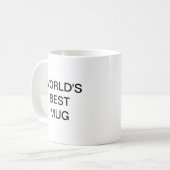 ワールド·マグ·最高のコーヒー·マグ コーヒーマグカップ (正面左)