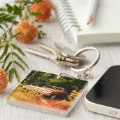 ワールド·モス幽霊のよく出るト·カー/ゴールデニーグル キーホルダー (正面右)