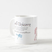 ワールド·ユニコーン·マグ コーヒーマグカップ (正面左)
