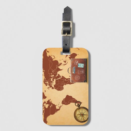 ワールド ラゲッジタグ (正面縦)