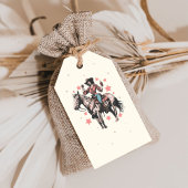 ワールド・ワイルド・ウェスト・カウガール誕生日ありがとう ギフトタグ