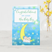 ワールド·新生児  カード (黄色い花)