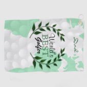 ワールド・最高のゴルファー・モノグラム ゴルフタオル (横)