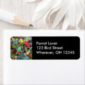 ワールドIIラベルのパロッツ ラベル (インサイチュ)