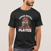 ワールドOkayestファンタジーサッカー選手ファンタジーフー Tシャツ (正面)