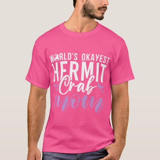 ワールドOKAYEST仙人カニママ Tシャツ (正面)