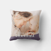 ワールド'sおばあちゃん最高のシモダンックフォトホリデー クッション (裏面)
