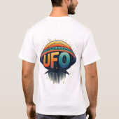 ワールドufoの日Tシャツ Tシャツ (裏面)