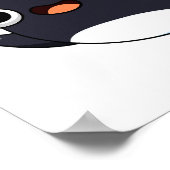 ワールルジャおもしろいー動物のクジラ ポスター (角)