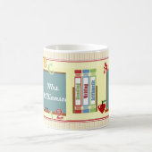 ワール最高のパーソナライズされたズ先生アートマグ コーヒーマグカップ (中央)