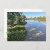 ワーレゴ川のダービーランドブリッジ ポストカード (正面/裏面)