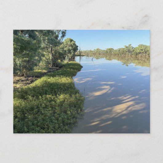 ワーレゴ川のダービーランドブリッジ ポストカード (正面)