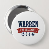 ワーレン2016の証明されたリボン- .PNG 缶バッジ (正面&裏面)