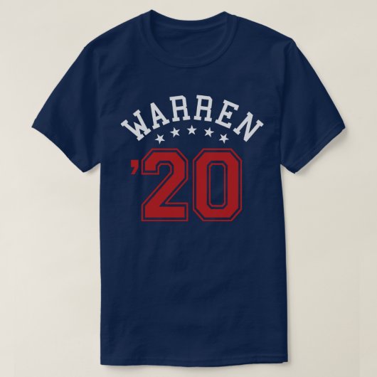 ワーレン2020年 Tシャツ (デザイン正面)