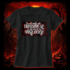 ワーロックのハロウィーンの綿Tシャツを買いに来た Tシャツ